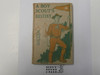 A Boy Scout's Destiny, by Edward Griggs, 1921 First Edition, Hardbound, Boy Scout Story Book