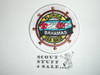 Florida High Adventure Sea base Patch, Bahamas, fully embroidered