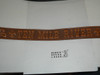 Ten Mile River Scout Camp Tooled Leather Belt, 40" waist, Unused