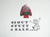 Philmont Scout Ranch, Arrowhead Pin, silver color with enamel