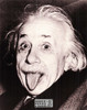 Albert Einstein Sepia Postcard by Classico SF #224-045, 8x10"