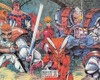 X-Force Marvel Superhero Postcard by Classico San Francisco #225-002, 8x10"