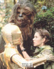 Star Wars Postcard, Leia Chewbacca C-3PO, by Classico SF #422-028, 8x10"
