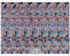 Football Magic Eye 3D Optical Illusion Postcard, Classico SF #528-024, 8x10"