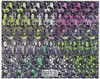 Star Wars Magic Eye 3D Optical Illusion Postcard, Classico SF #528-051, 8x10"