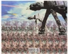 Star Wars Magic Eye 3D Optical Illusion Postcard, Classico SF #528-055, 8x10"