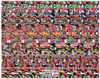 Soccer Magic Eye 3D Optical Illusion Postcard, Classico SF #528-060, 8x10"