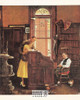 THE MARRIAGE LICENSE, Norman Rockwell Artwork Postcard, Classico SF #575-008, 8x10"