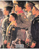 FORWARD AMERICA, Norman Rockwell Boy Scout Postcard, Classico SF #575-031, 8x10"