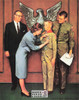 A GREAT MOMENT, Norman Rockwell Boy Scout Postcard, Classico SF #575-046, 8x10"