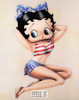 Betty Boop, Made in the USA, Cartoon Postcard by Classico SF #670-007, 8x10"