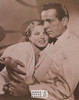 Humphrey Bogard & Bergman Sepia Poster Postcard by Classico SF #130-009, 11x14"