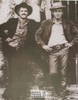 Robert Redford & Paul Newman Sepia Poster Postcard by Classico SF #130-076, 11x14"