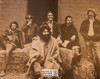 The Grateful Dead Sepia Poster Postcard by Classico SF #130-216, 11x14"