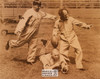 The Three Stooges Sepia Poster Postcard by Classico SF #130-219, 11x14"