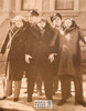 The Three Stooges Sepia Poster Postcard by Classico SF #130-298, 11x14"