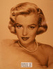 Marilyn Monroe Sepia Poster Postcard by Classico SF #130-356, 11x14"