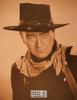 John Wayne Sepia Poster Postcard by Classico SF #130-389, 11x14"
