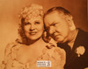 Mae West & W. C. Fields Sepia Poster Postcard by Classico SF #130-e12, 11x14"