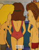Beavis and Butthead Cartoon Poster Postcard by Classico SF #182-066, 11x14"