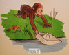 Curious George Poster Postcard by Classico SF #182-087, 11x14"