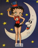 Betty Boop, Top Hat Boop, Cartoon Poster Postcard by Classico SF #182-097, 11x14"