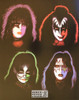 KISS Poster Postcard by Classico SF #182-113, 11x14"