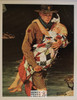 A SCOUT IS HELPFUL Boy Scout Norman Rockwell Postcard #182-191, 11x14"