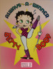 Betty Boop, Exercise Boop, Cartoon Poster Postcard by Classico SF #182-204, 11x14"