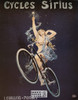 Cycles Sirius 1899 French Advertising Poster Postcard by Classico SF #194-506, 11x14"