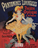 E. Reynaud Theater Optique 1892 French Advertising Poster Postcard by Classico SF #194-510, 11x14"
