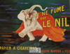 1900's French Cigarette Advertising Poster Postcard by Classico SF #194-513, 11x14"