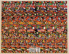 Soccer Magic Eye 3D Optical Illusion Poster Postcard, Classico SF #536-032, 11x14"