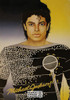 Michael Jackson Vintage French Poster, Editions Nugeron #AF101, 11x15.25"
