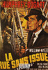 Humphrey Bogart The Dead End Street Vintage French Movie Poster, Editions Nugeron #E11, 11x15.25"