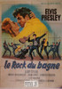 Elvis Presley Jailhouse Rock Vintage French Movie Poster, Editions Nugeron #E14, 11x15.25"