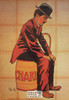 Charlie Chaplin Vintage French Movie Poster, Editions Nugeron #E43, 11x15.25"