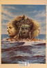 Illustration Art by Marcel Laverdet 1979, French Poster, Editions Nugeron #H96, 11x15.25"