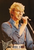 David Bowie Vintage French Poster, Editions Nugeron #STAR97, 10.5x15.25"