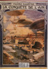 1909 Air Travel Magazine Cover Vintage French Poster, Editions Nugeron, 11x15.25"