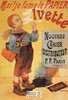 Ivette Cigarettes 1900's Ad Vintage French Poster, Editions Nugeron, 11x15.25"