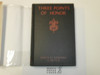 Three Points of Honor, By Russell Gordon Carter Carter, 1929 First Edition second printing, Hardbound with Dust Jacket, Boy Scout Story Book #2