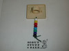 Bashore Scout Reservation 1984 Camper Award Neckerchief Slide, Plastic, Lancaster Lebanon Council