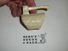 Axe and Log Neckerchief Slide, Molded Plastic