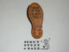 Hiker of the Oljato Trails Boot NEAL Neckerchief Slide, Camp Oljato
