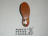 Hiker of Fleischmann Trails Boot NEAL Neckerchief Slide, Camp Fleischmann