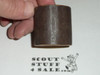Round Wood Carved Neckerchief Slide #15