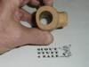 Round Wood Carved Neckerchief Slide #17