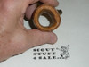 Round Wood Carved Neckerchief Slide #18