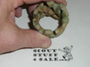 Round Wood Carved Neckerchief Slide #19